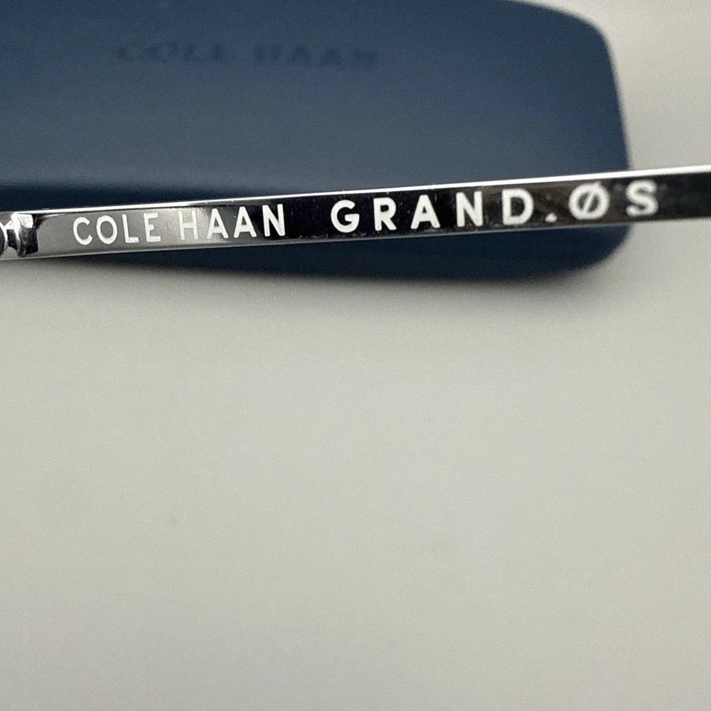 COLE HAAN GRAND.OS CH5039 BLUE TORTOISE AUTHENTIC FRAMES EYEGLASSES 53-16 & CASE